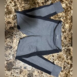 Athleta leggings. Gray/black. Like new, only used 1 time.